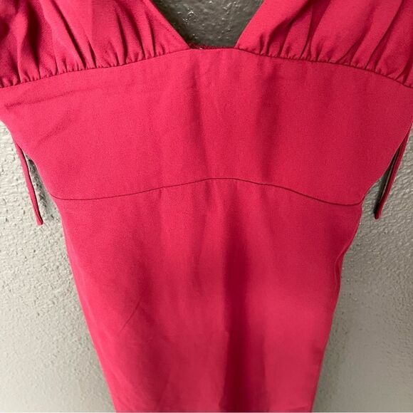 NWT Revolve x About Us Chloe Dress in Wine Red | size xxs - Picture 5 of 10